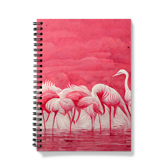 Flamingo Get Together Notebook