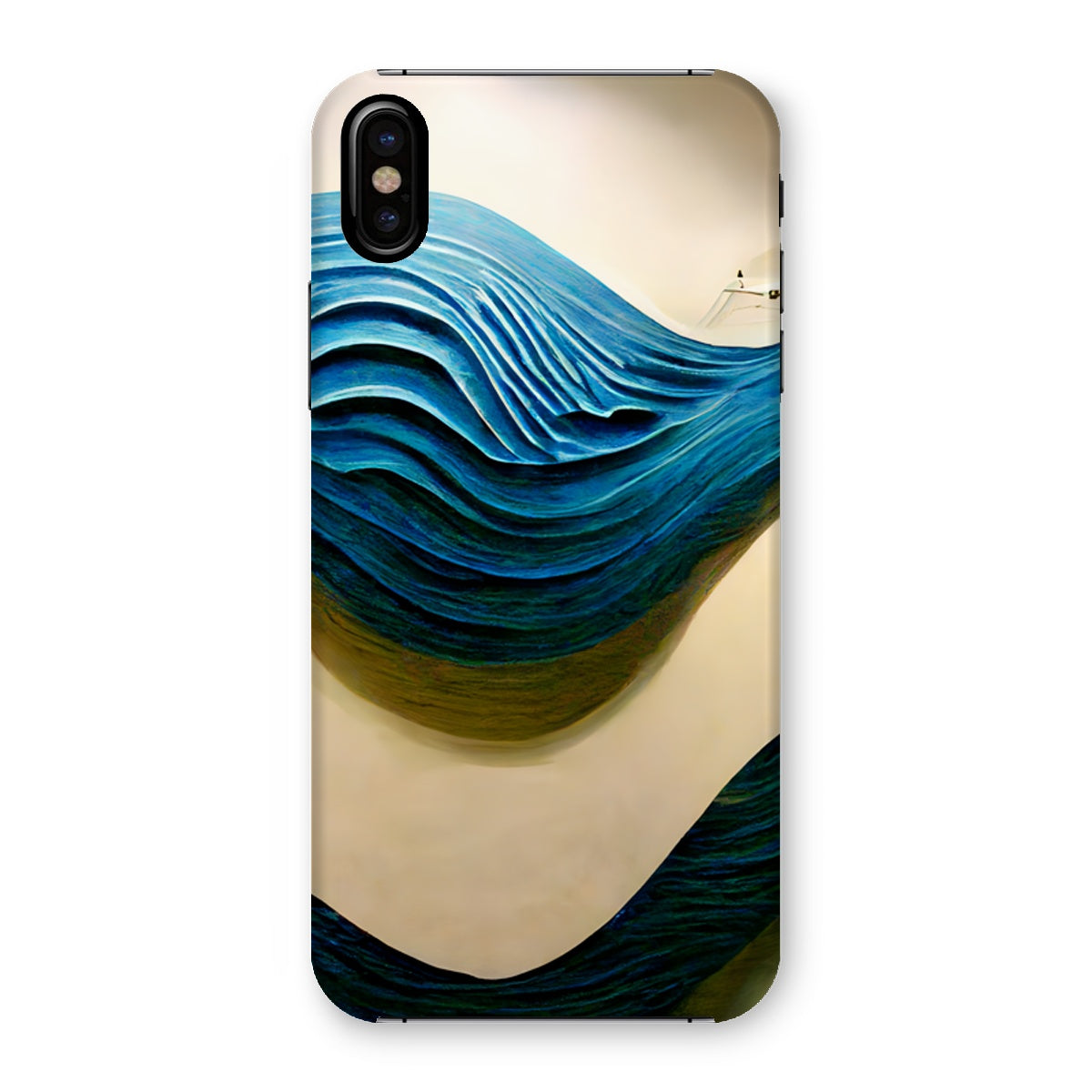 Blue Waves Snap Phone Case